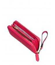 SAMSONITE WAVY Portefeuille avec manchette rose framboise - Portefeuilles Femme - 2