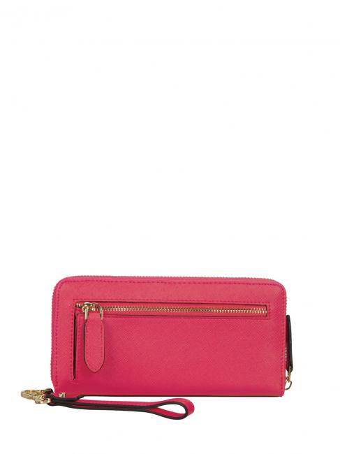 WAVY Portefeuille avec manchette rose framboise - Portefeuilles Femme