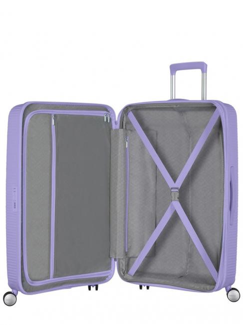 Valise Ligne SOUNDBOX. taille grande. extensible lavande - Valises Rigides