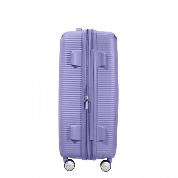 SOUNDBOX SPINNER Chariot moyen, extensible lavande - Valises Rigides