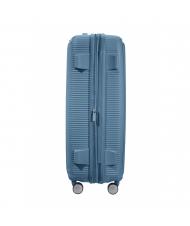 AMERICAN TOURISTER Valise Ligne SOUNDBOX. taille grande. extensible bleu pierre - Valises Rigides - 5