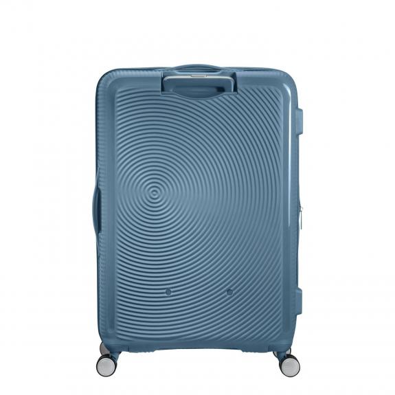Valise Ligne SOUNDBOX. taille grande. extensible bleu pierre - Valises Rigides