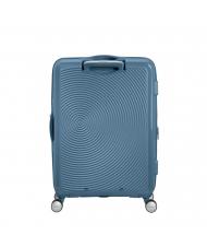 AMERICAN TOURISTER SOUNDBOX SPINNER Chariot moyen, extensible bleu pierre - Valises Rigides - 6