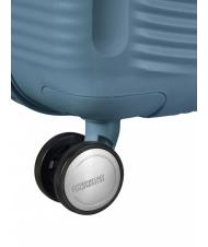 AMERICAN TOURISTER SOUNDBOX SPINNER Chariot moyen, extensible bleu pierre - Valises Rigides - 8