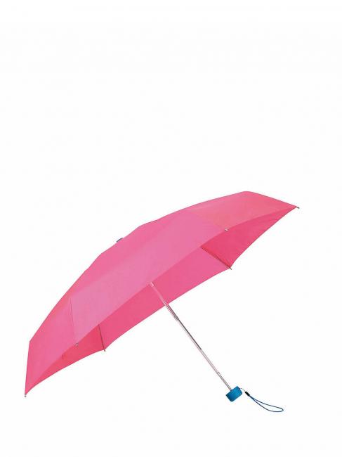 Mini parapluie MINIPLI COLORI S rose rubis / bleu cara&iuml;be - Parapluies