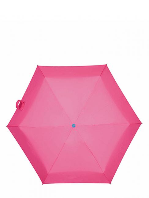 Mini parapluie MINIPLI COLORI S rose rubis / bleu cara&iuml;be - Parapluies