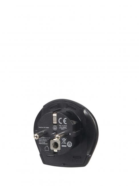 GLOBAL TRAVEL  Adaptateur pour prises &eacute;lectriques Mondo - Europe NOIR - Accessoires Voyage