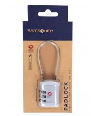 SAMSONITE  GLOBAL TRAVEL Cadenas avec c&acirc;ble et combinaison TSA ALU - Accessoires Voyage - 2