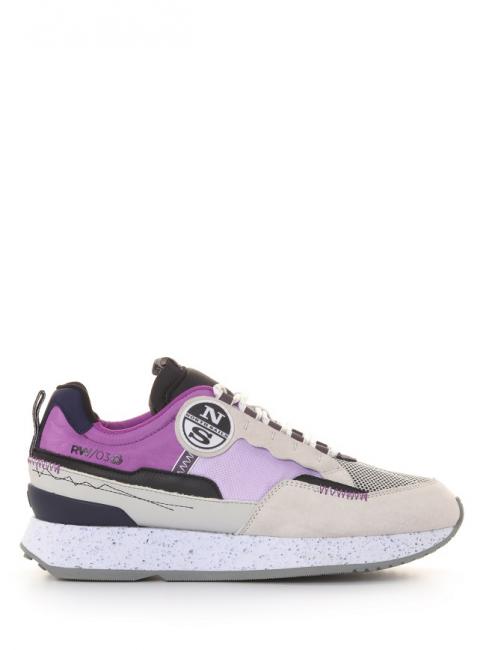RW-03 ECLIPSE Basket violette / noire - Chaussures Femme