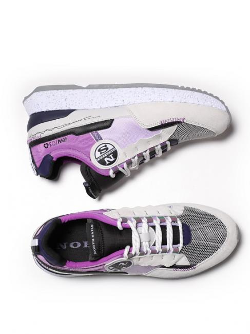 RW-03 ECLIPSE Basket violette / noire - Chaussures Femme