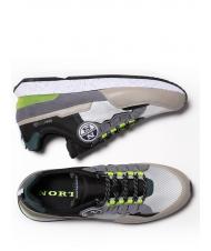 NORTH SAILS RW-03 EARTHQUAKE Basket gris / noir / citron vert - Chaussures Homme - 3
