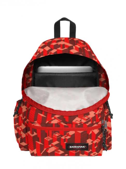PADDED ZIPPL'R + Sac &agrave; dos pixel rouge - Sacs &agrave; dos pour l'&Eacute;cole & les Loisirs