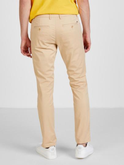 1985 BLEECKER Pantalon coupe slim Galet Argile - Pantalon