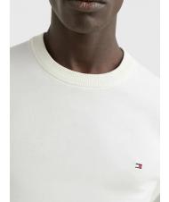 TOMMY HILFIGER 1985 CREW Sweat-shirt en coton mélangé ivoire - Pulls pour hommes - 3