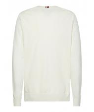 TOMMY HILFIGER 1985 CREW Sweat-shirt en coton mélangé ivoire - Pulls pour hommes - 5