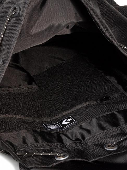  Sac &agrave; dos RUCKSACK avec rabat NOIR - Sacs &agrave; dos pour l'&Eacute;cole & les Loisirs