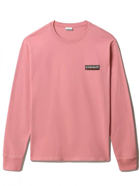 S-PATCH Chemise en coton &agrave; manches longues lulu rose - Pulls pour hommes