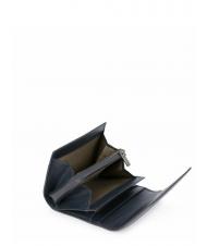 PIQUADRO URBAN Porte-feuille en cuire bleu - Portefeuilles Homme - 2