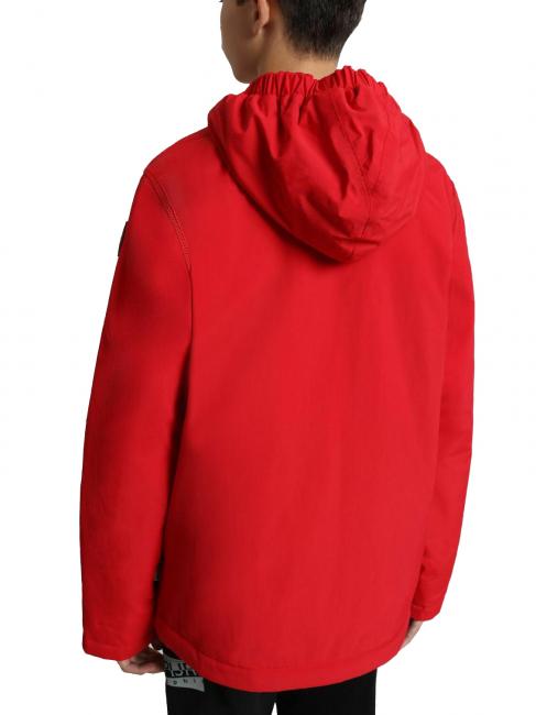 k rainforest op giacca Veste avec zip et capuche tango rouge - B&eacute;b&eacute; Vestes