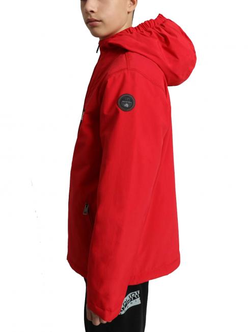 k rainforest op giacca Veste avec zip et capuche tango rouge - B&eacute;b&eacute; Vestes
