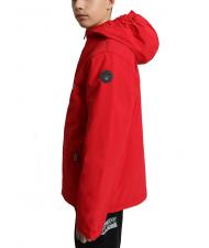 NAPAPIJRI k rainforest op giacca Veste avec zip et capuche tango rouge - B&eacute;b&eacute; Vestes - 4