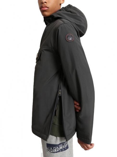 KIDS rainforest winter giacca Veste coupe-vent avec capuche solide gris fonc&eacute; - B&eacute;b&eacute; Vestes