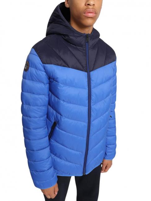 k aerons h 1 giacca Veste &agrave; capuche bleu &eacute;blouissant - B&eacute;b&eacute; Vestes