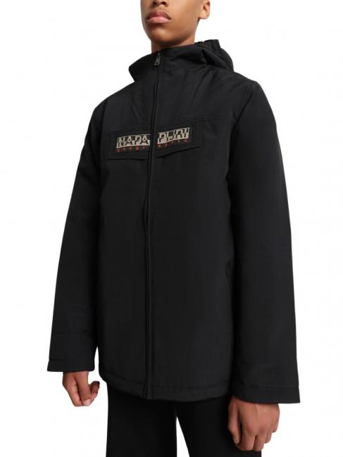 k rainforest op giacca Veste avec zip et capuche noir 041 - B&eacute;b&eacute; Vestes