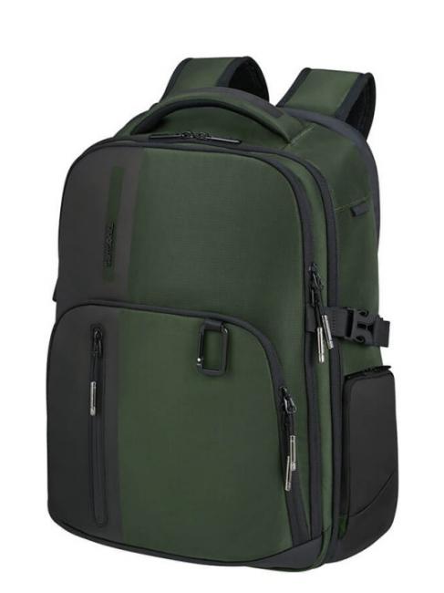 BIZ2GO Sac &agrave; dos d'excursion d'une journ&eacute;e, support pour ordinateur 15,6 " vert terre - Sacs &agrave; dos pour ordinateur portable