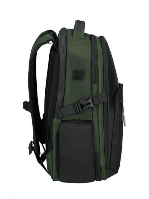 BIZ2GO Sac &agrave; dos d'excursion d'une journ&eacute;e, support pour ordinateur 15,6 " vert terre - Sacs &agrave; dos pour ordinateur portable