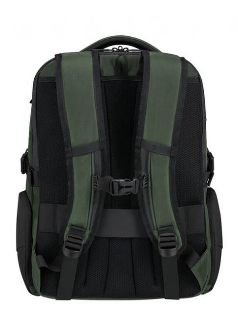 BIZ2GO Sac &agrave; dos d'excursion d'une journ&eacute;e, support pour ordinateur 15,6 " vert terre - Sacs &agrave; dos pour ordinateur portable