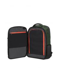 SAMSONITE BIZ2GO Sac &agrave; dos d'excursion d'une journ&eacute;e, support pour ordinateur 15,6 " vert terre - Sacs &agrave; dos pour ordinateur portable - 6