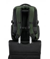 SAMSONITE BIZ2GO Sac &agrave; dos d'excursion d'une journ&eacute;e, support pour ordinateur 15,6 " vert terre - Sacs &agrave; dos pour ordinateur portable - 8