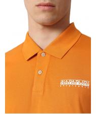 NAPAPIJRI EBEB Polo en coton ocre du d&eacute;sert - chemise polo - 3