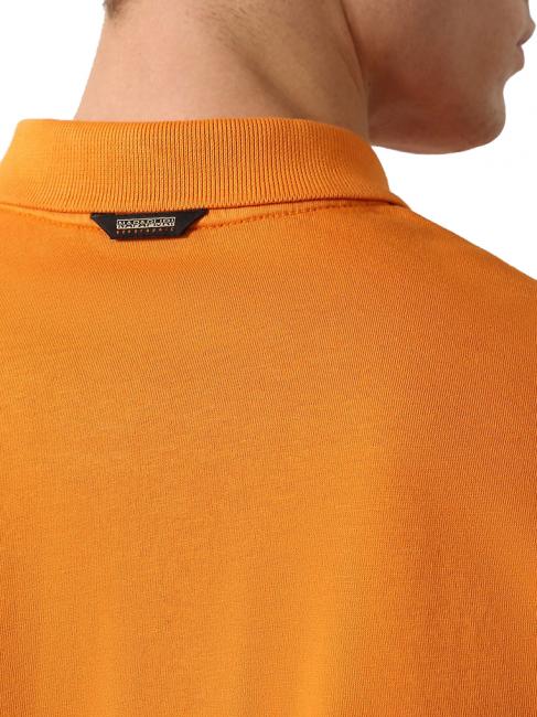 EBEB Polo en coton ocre du d&eacute;sert - chemise polo