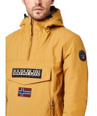 NAPAPIJRI RAINFOREST POCKET 1 Coupe-vent &agrave; capuche bois brun - Vestes pour hommes - 4
