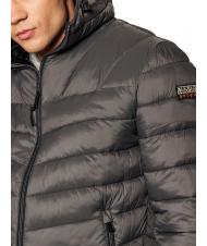 NAPAPIJRI AERONS H 2 Doudoune &agrave; capuche solide gris fonc&eacute; - Doudounes homme - 3