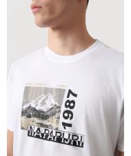 NAPAPIJRI SULE T-shirt en cotton blanc grp f8e - T-shirt - 3