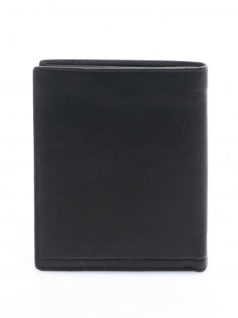 TEXAS Portefeuille vertical en cuir NOIR - Portefeuilles Homme