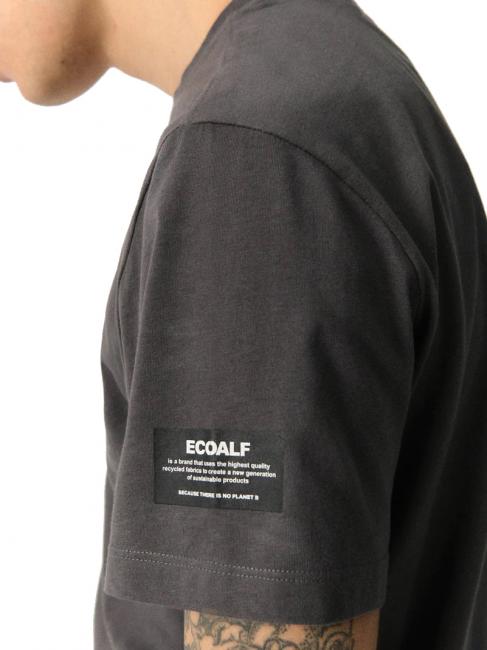 MINALF Tee-shirt en coton recycl&eacute; asphalte - T-shirt