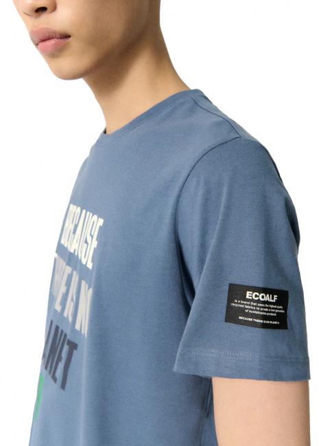 MINALF Tee-shirt en coton recycl&eacute; oc&eacute;an bleu - T-shirt