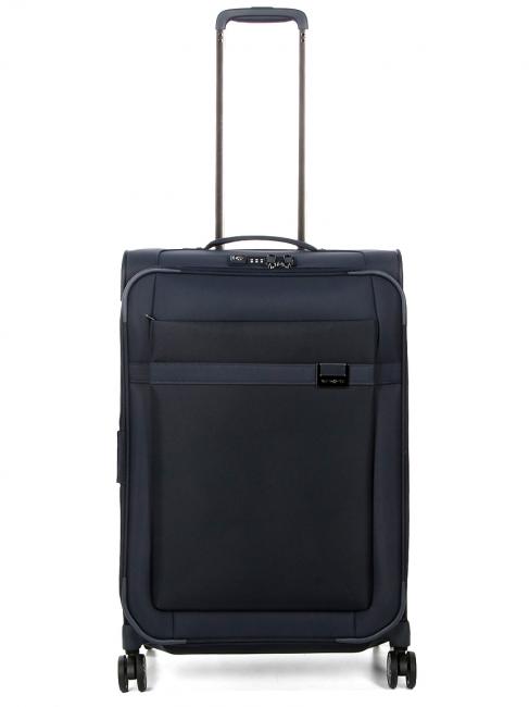 AIREA Chariot de taille moyenne, extensible dARKBlue - Valises Semi-rigides