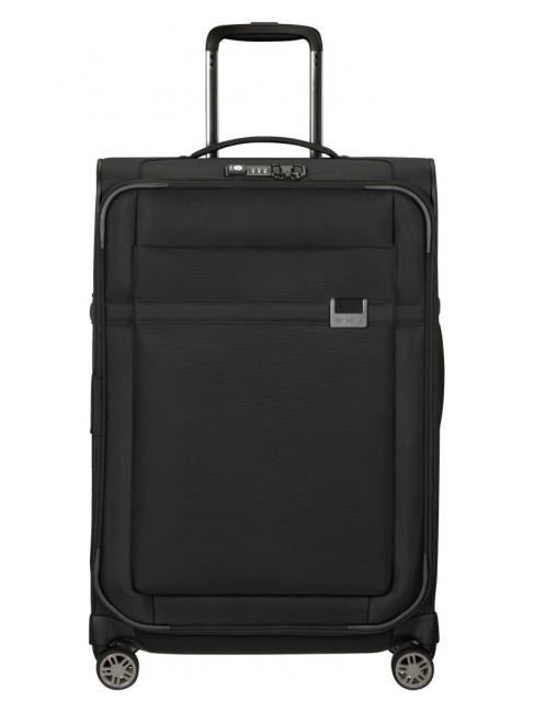 AIREA Chariot de taille moyenne, extensible NOIR - Valises Semi-rigides