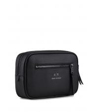 ARMANI EXCHANGE Beauty case con tasca frontale e polsierina  - Trousses