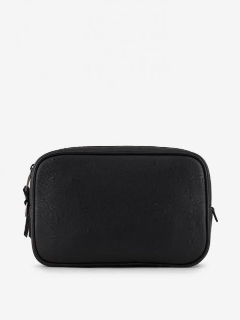 Beauty case con tasca frontale e polsierina  Noir - Trousses