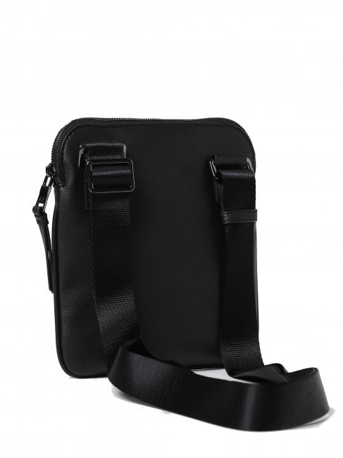 Borsello con tasca frontale  Noir - Sacs en Bandoulières pour Homme