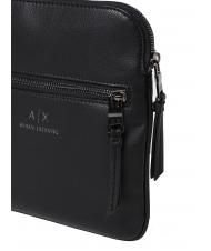 ARMANI EXCHANGE Borsello con tasca frontale  Noir - Sacs en Bandoulières pour Homme - 3
