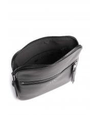 ARMANI EXCHANGE Borsello con tasca frontale  Noir - Sacs en Bandoulières pour Homme - 4