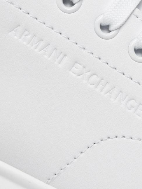 ACTION Baskets en cuir OP BLANC - Chaussures Homme