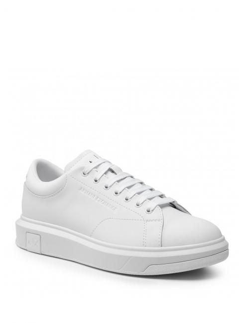 ACTION Baskets en cuir OP BLANC - Chaussures Homme